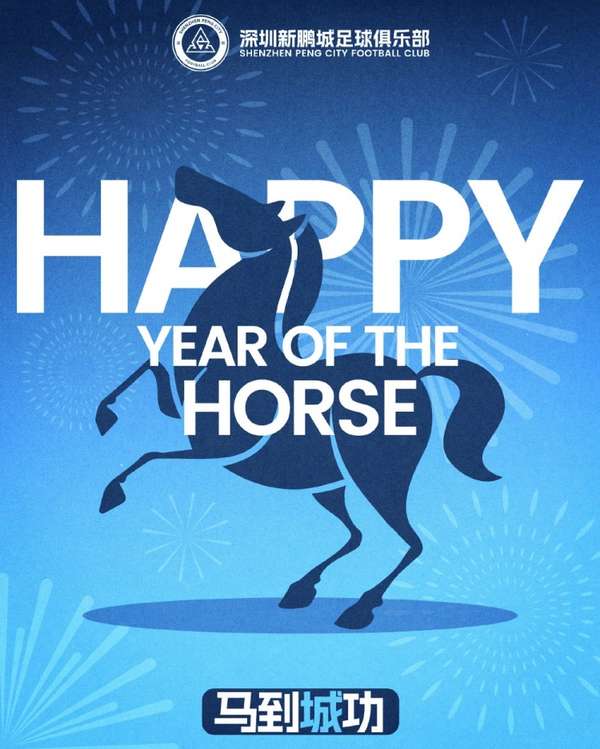 鹏城贺岁｜马年踢出"城"功路，新赛季与您共赴绿茵之约